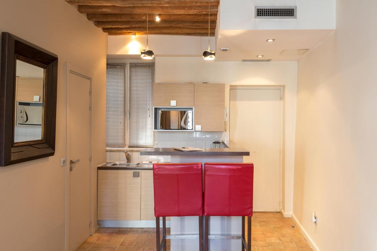 Habitat Parisien - Marais Sicile Lägenhet Exteriör bild