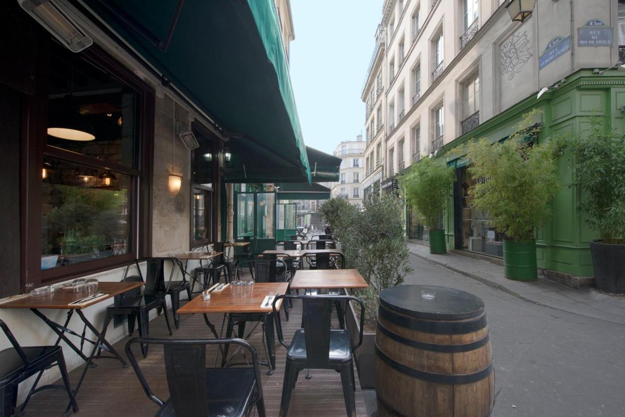 Habitat Parisien - Marais Sicile Lägenhet Exteriör bild
